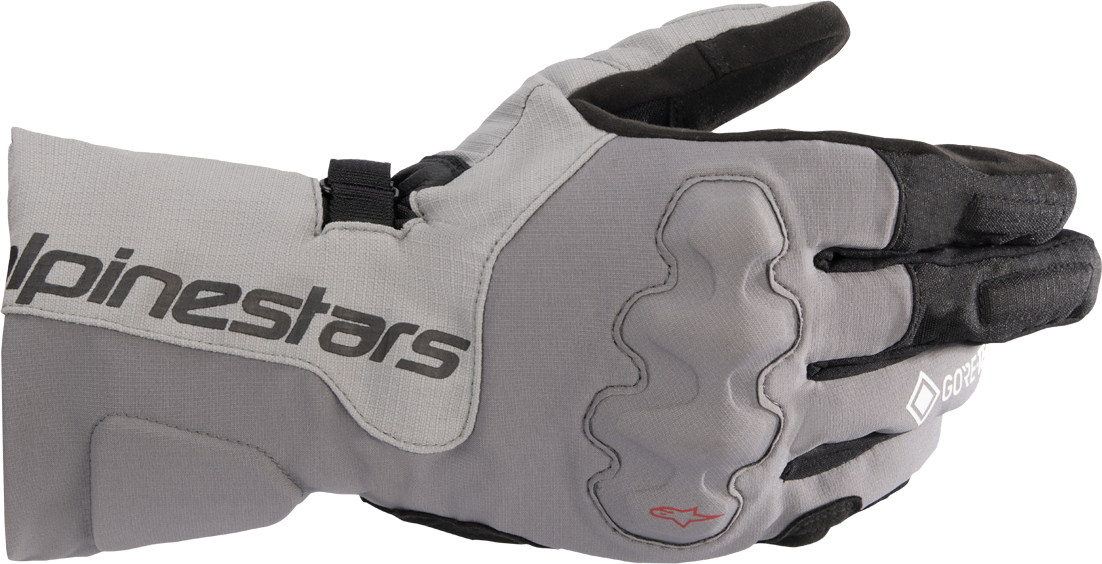 Alpinestars Guantes de Moto  WR-X Gore-Tex Gris Oscuro-Gris Hielo-Negro