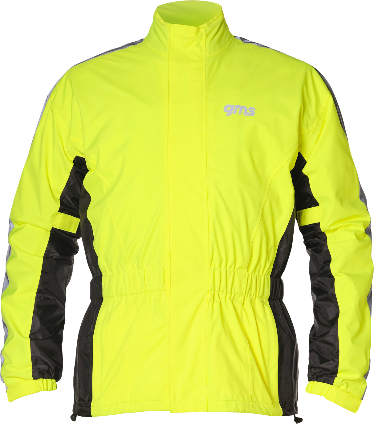 GMS Chaqueta Impermeable  Pluvia MC Amarillo Flúor