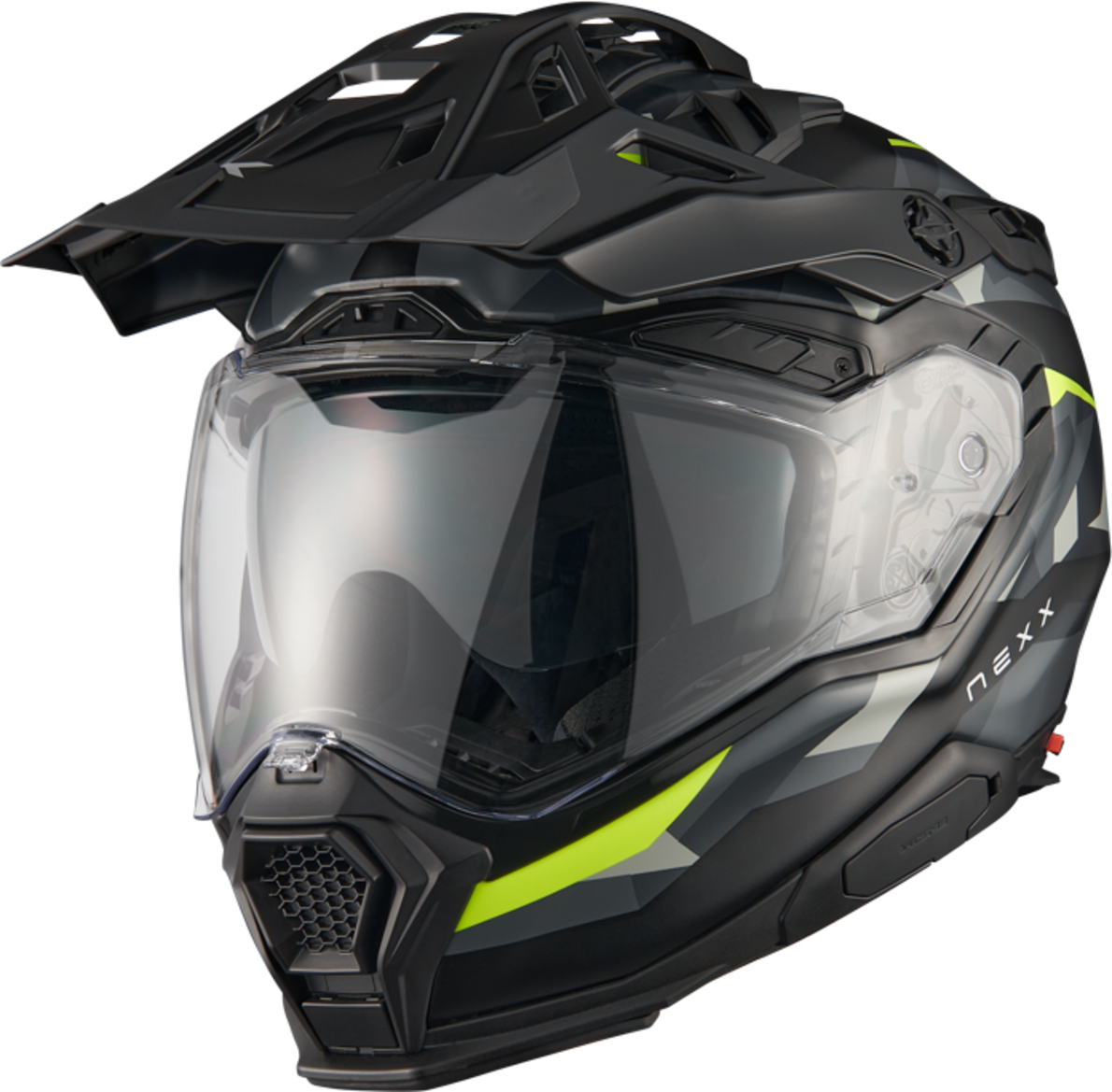 Nexx Casco Adventure  X.WED3 Trailmania Gris Neón MT