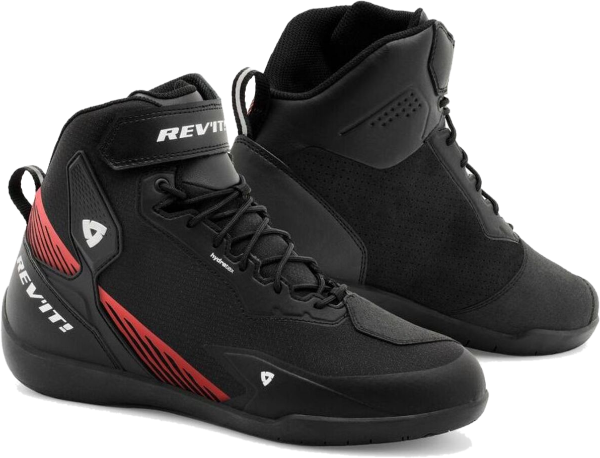 REV'IT! Zapatillas de Moto Rev´it! G-Force 2 H2O Negro-Rojo Neón