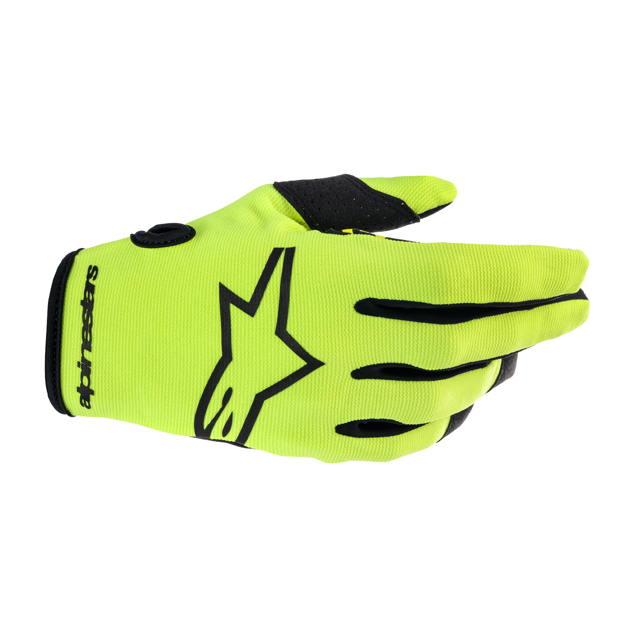 Alpinestars Guantes de Cross  Radar Amarillo Flúor-Negro