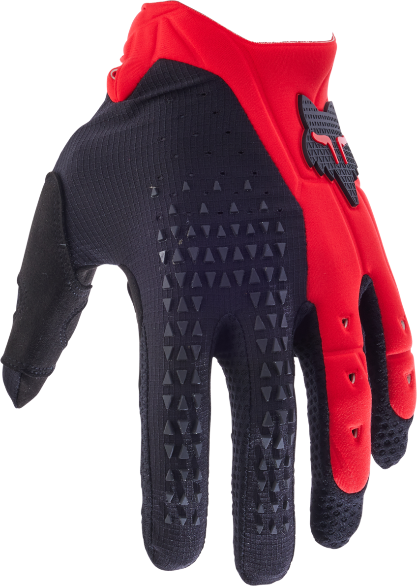 FOX Guantes de Cross  Pawtector CE Rojo Flúor