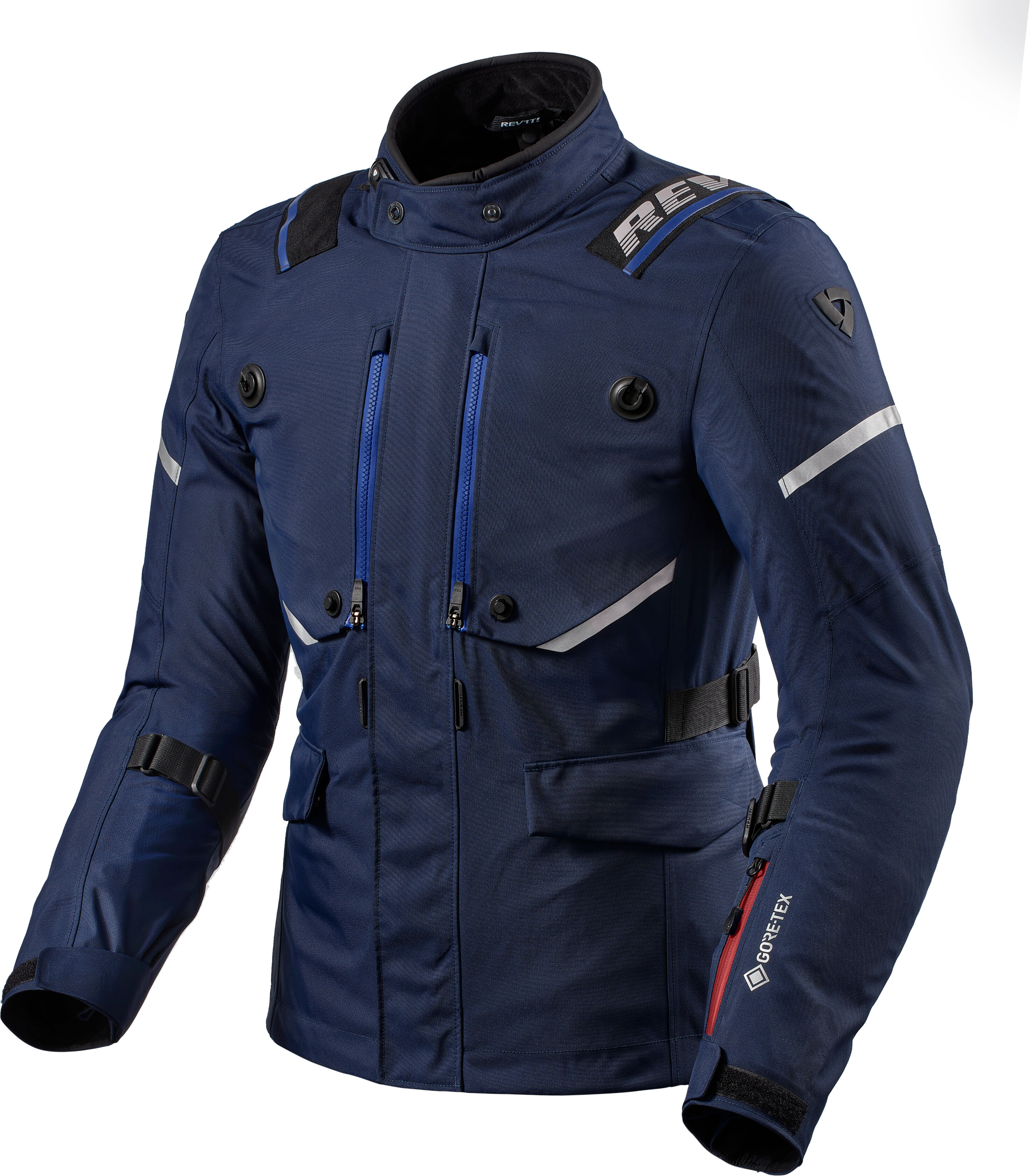 REV'IT! Chaqueta de Moto Revit Vertical GTX Azul