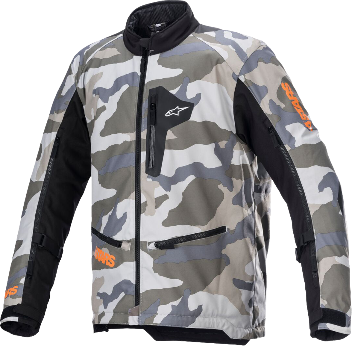 Alpinestars Chaqueta de Moto  Venture XT Mojave Camuflaje-Naranja Fluo