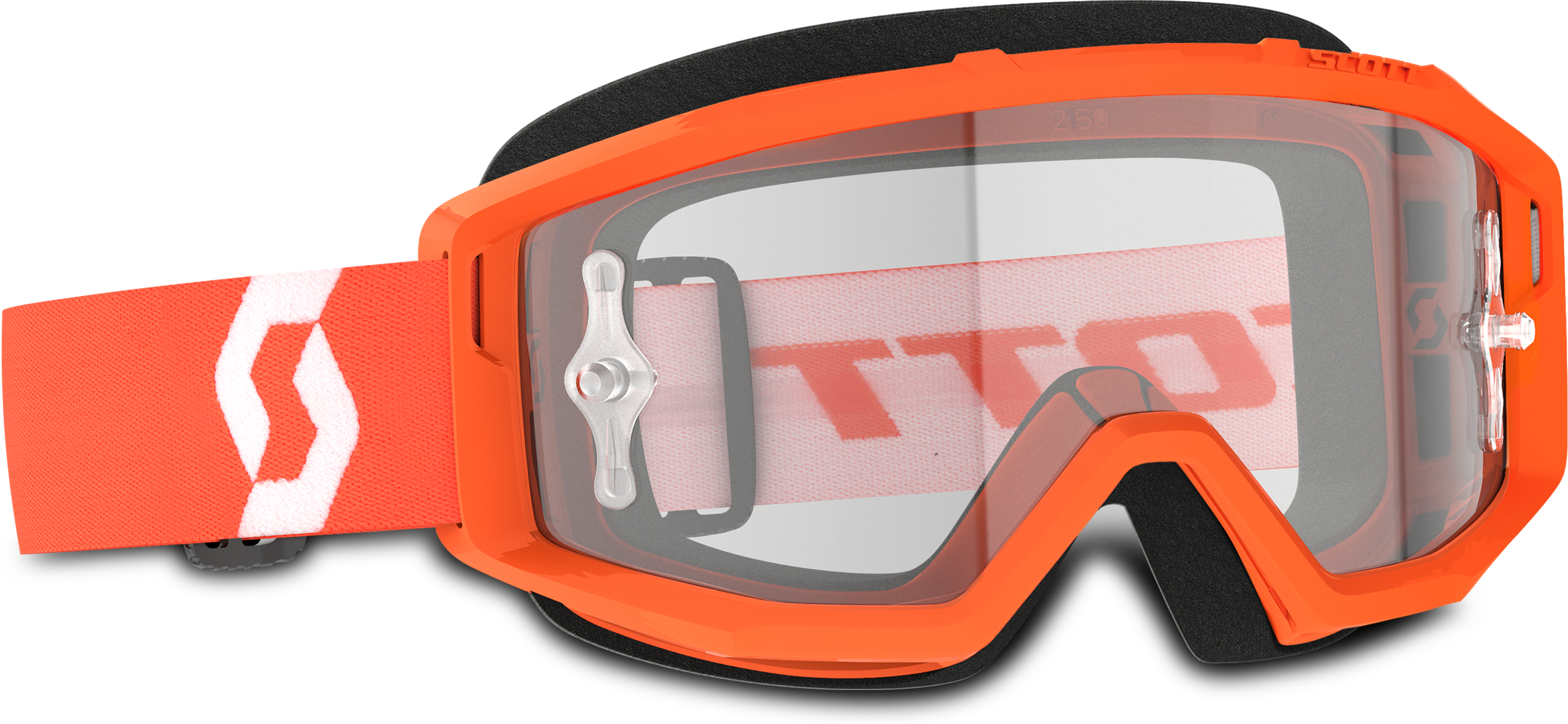 Scott Gafas de Cross  Primal Naranja-Blanco-Transparente