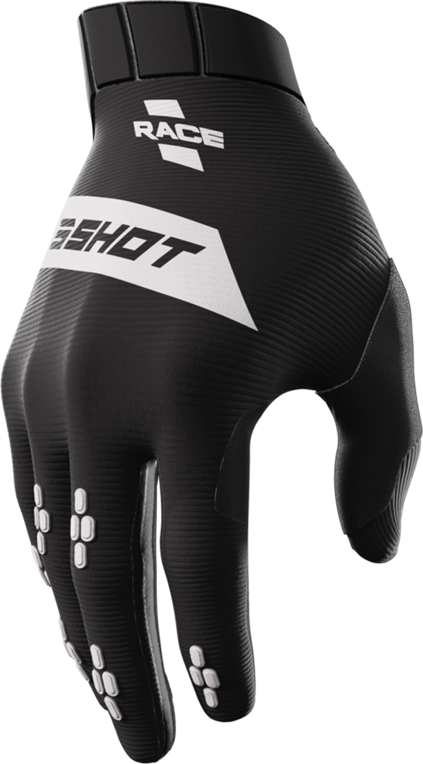 Shot Race Gear Guantes de Cross Shot Race Negros