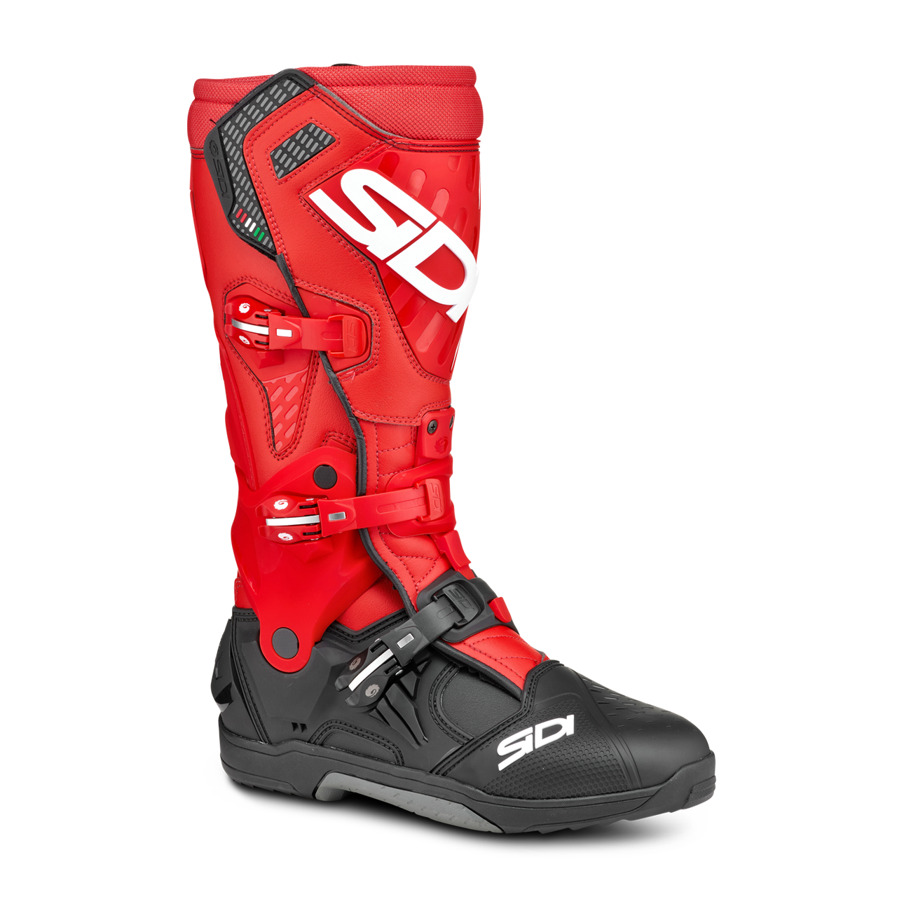 Sidi Botas de Cross  Crossair Negro-Rojo