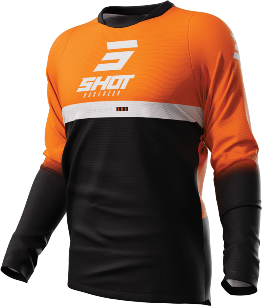 Shot Race Gear Camiseta de Cross Shot Reflex Naranja