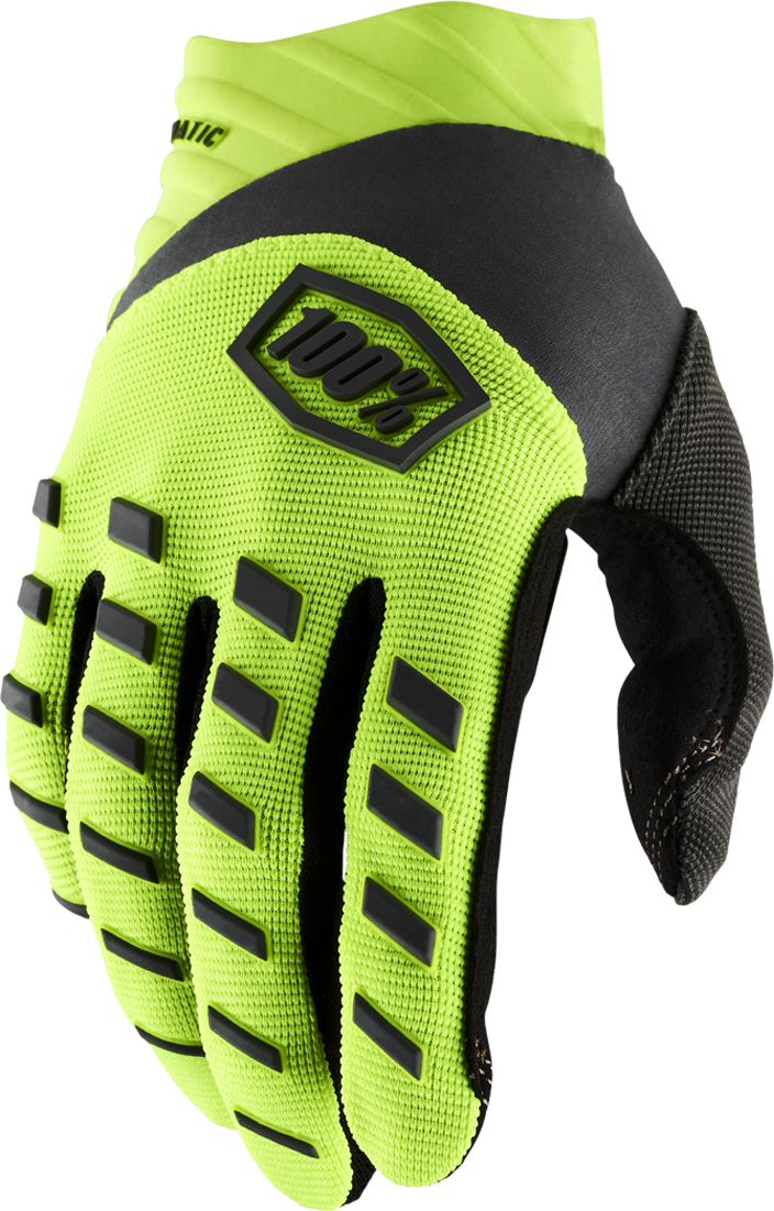 100% Guantes de Cross para Niños  Airmatic Amarillo-Negro