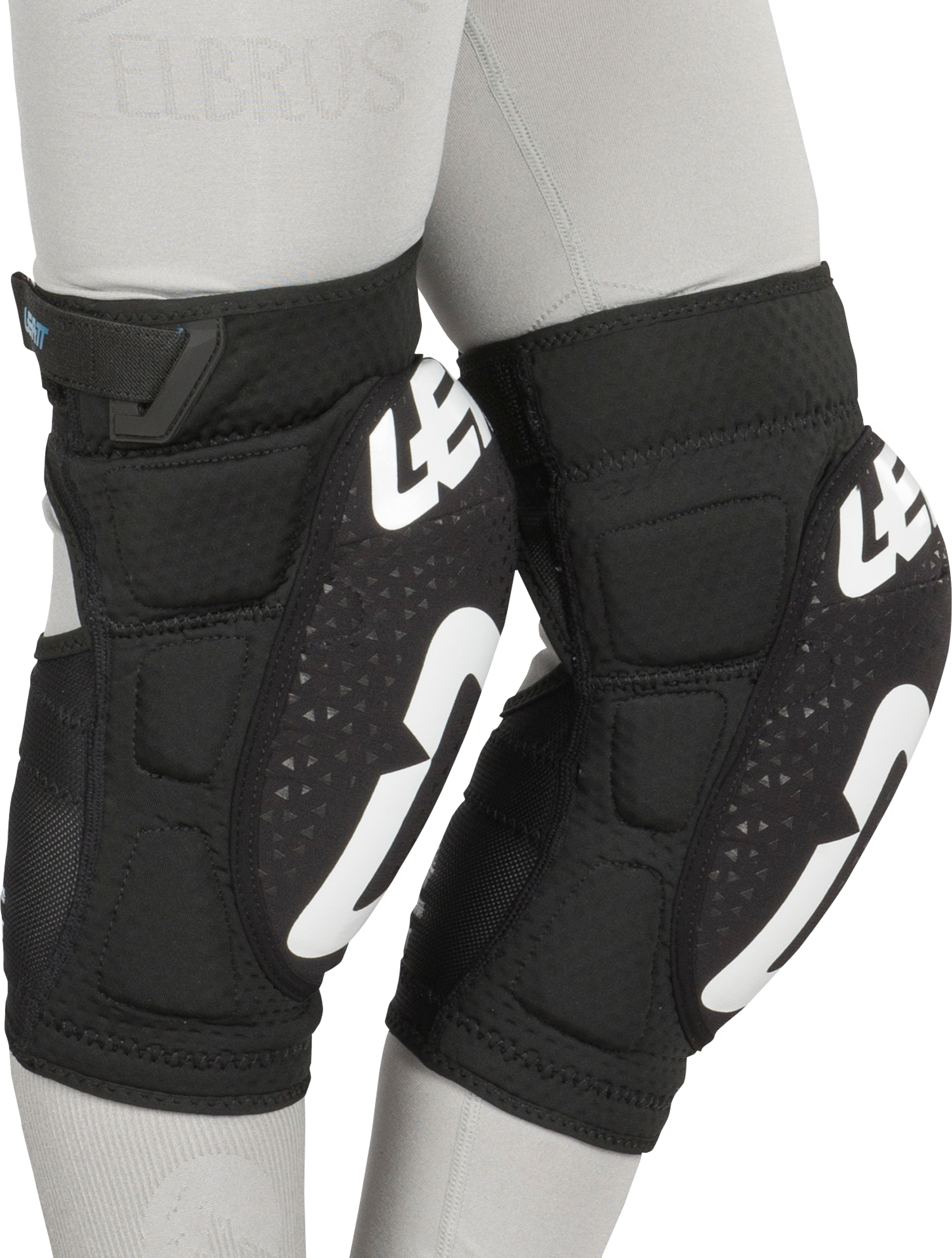 Leatt Rodilleras  3DF 5.0 Junior Blanco-Negro