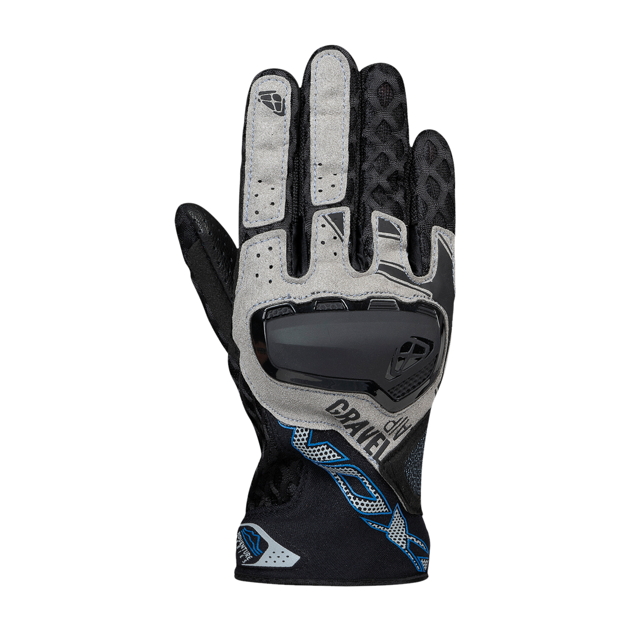 Ixon Guantes de Moto  Gravel Air Negro-Gris-Azul