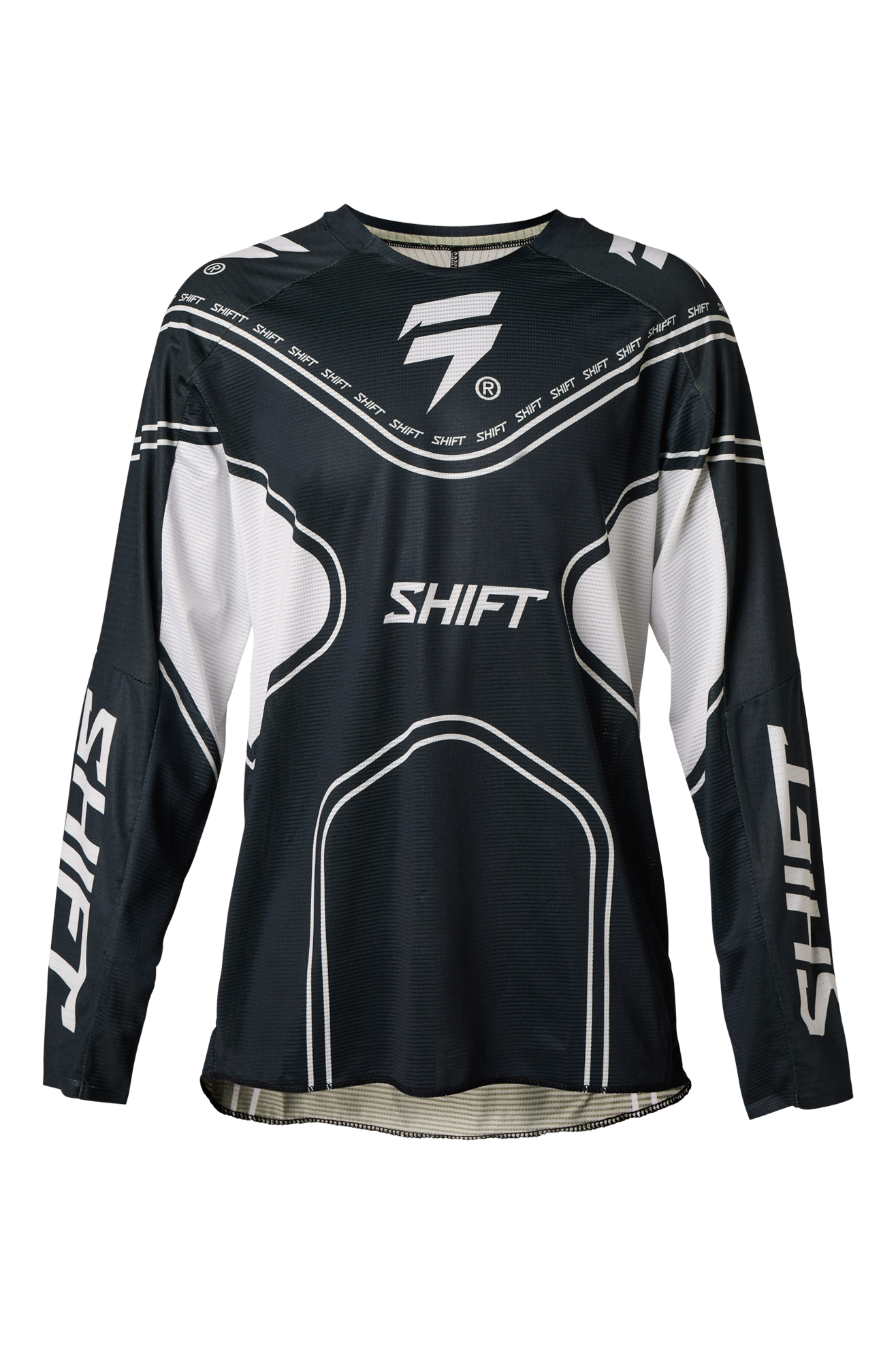 Shift Camiseta de Cross Niño  Black Label Negro-Blanco