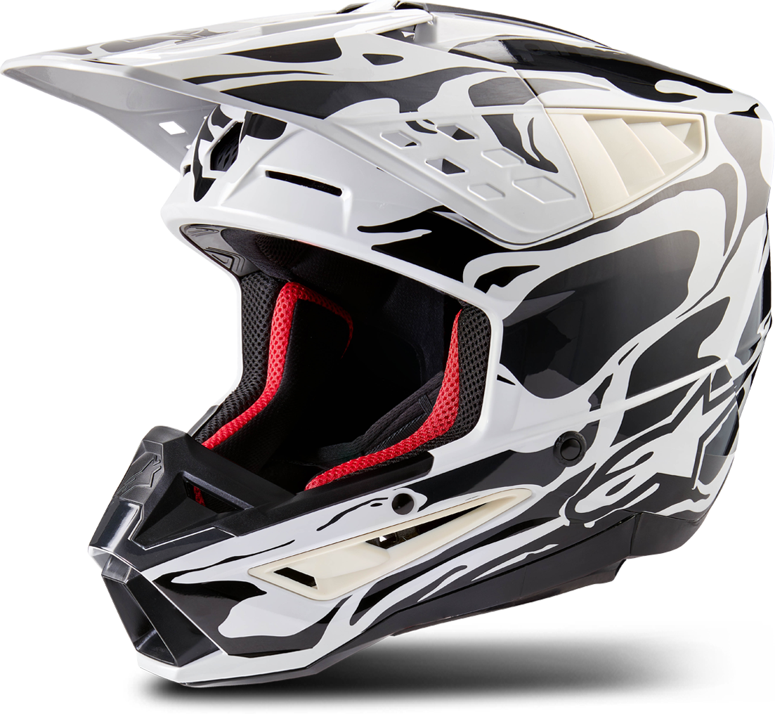 Alpinestars Casco de Cross  SM5 Mineral Gris Oscuro