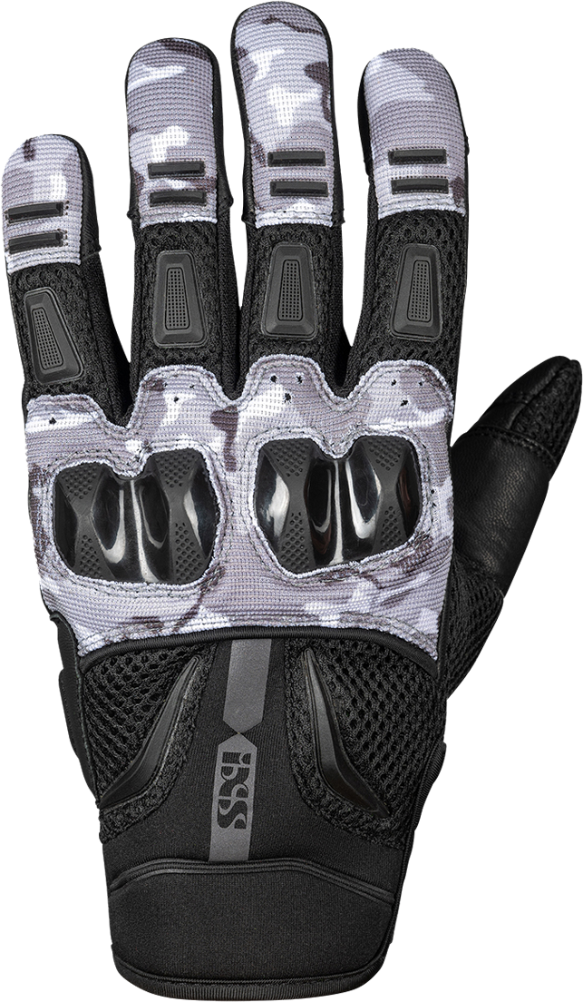 iXS Guantes de Moto  Matador-Air 2.0 Negro-Gris Camuflaje