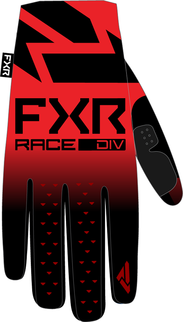 FXR Guantes de Cross Niño  Pro-Fit Lite Rojo-Negro