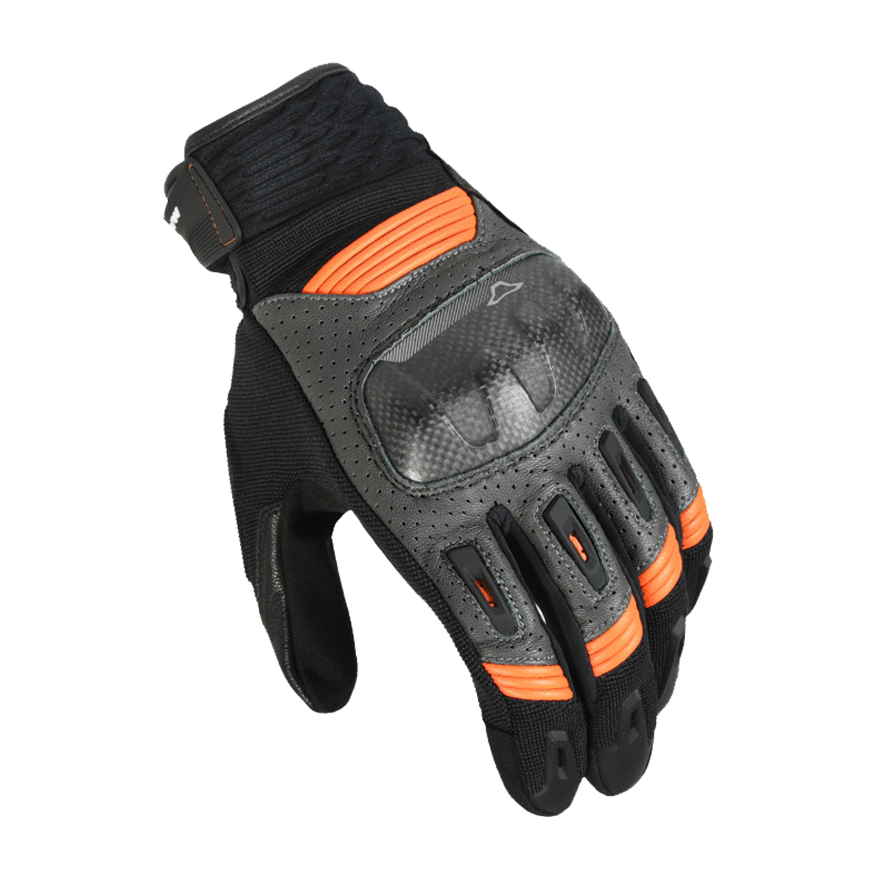 Macna Guantes de Moto  Rime Gris-Naranja