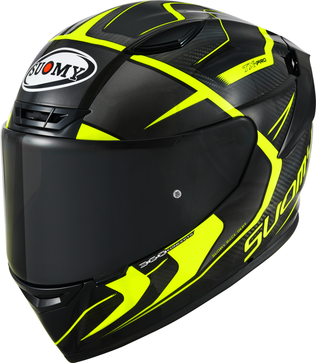 Suomy Casco Integral  TX-Pro Advance Amarillo Flúor