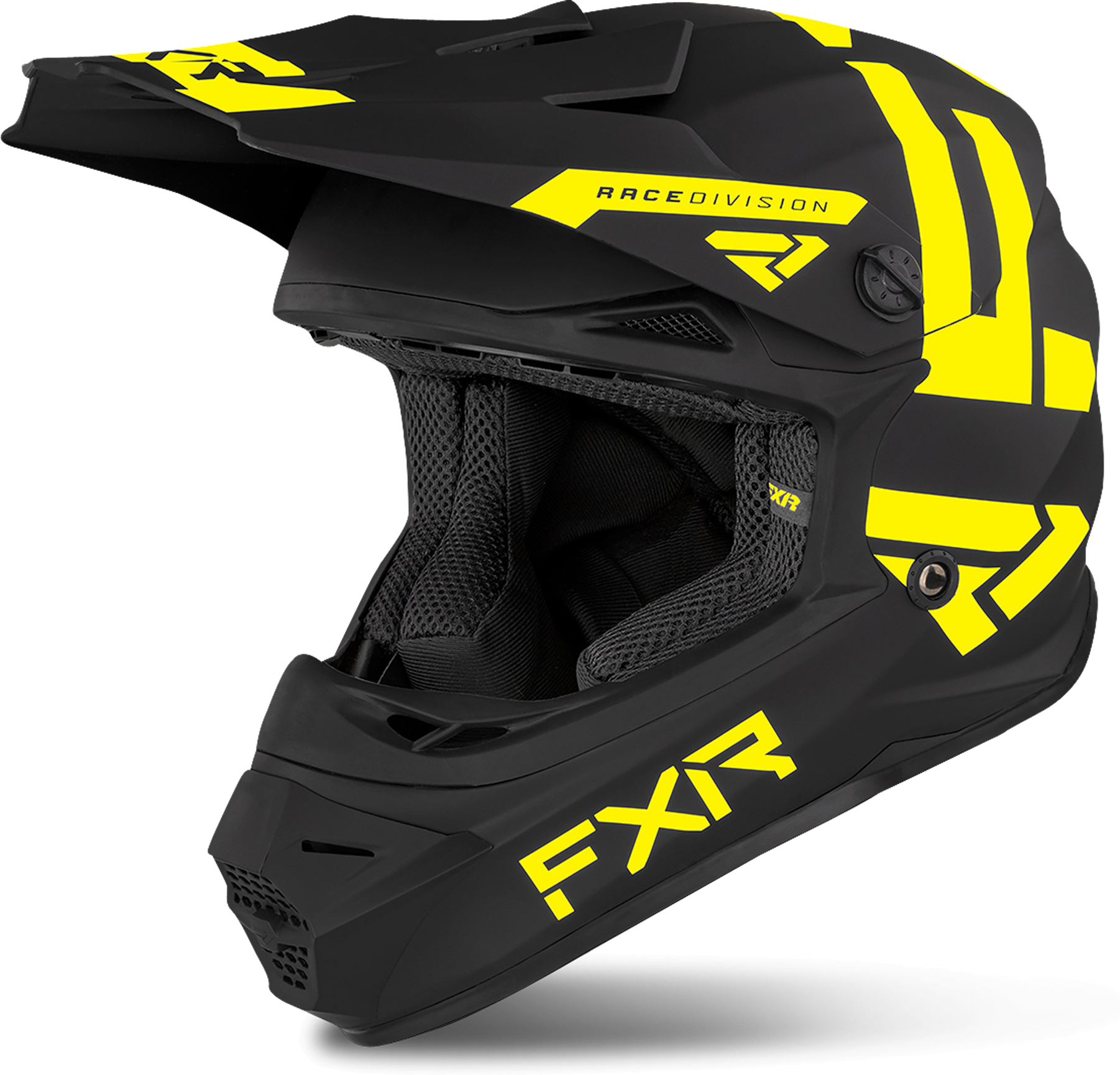 FXR Casco de Cross  Legion Youth HiVis