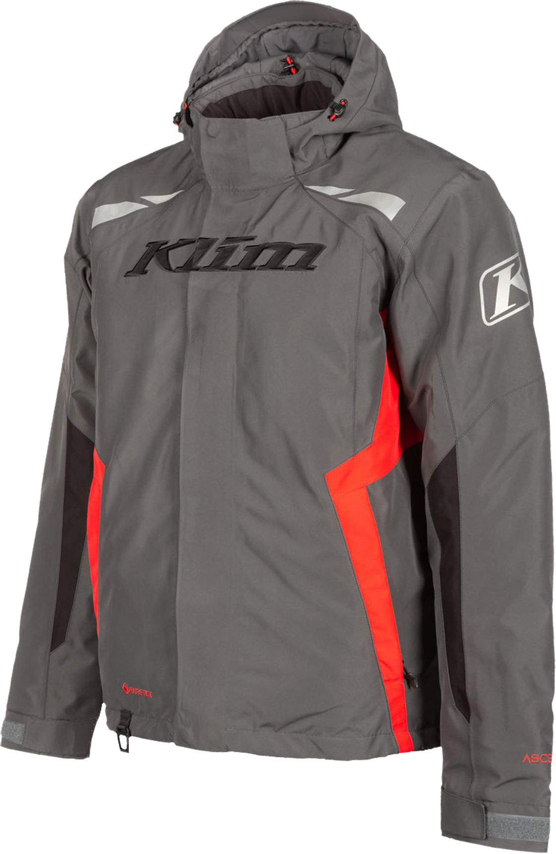 KLIM Chaqueta  Rift Asfalto-Rojo Alto Riesgo