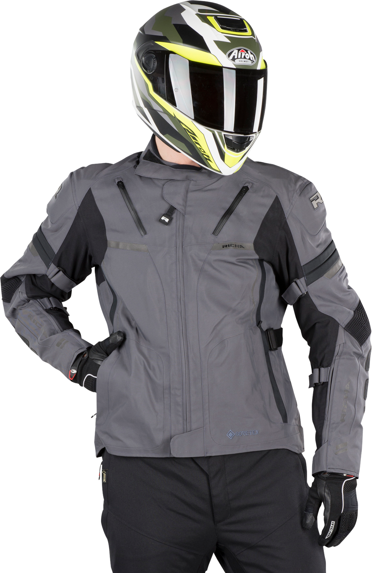 Richa Chaqueta de Moto  Arc Gore-Tex Gris