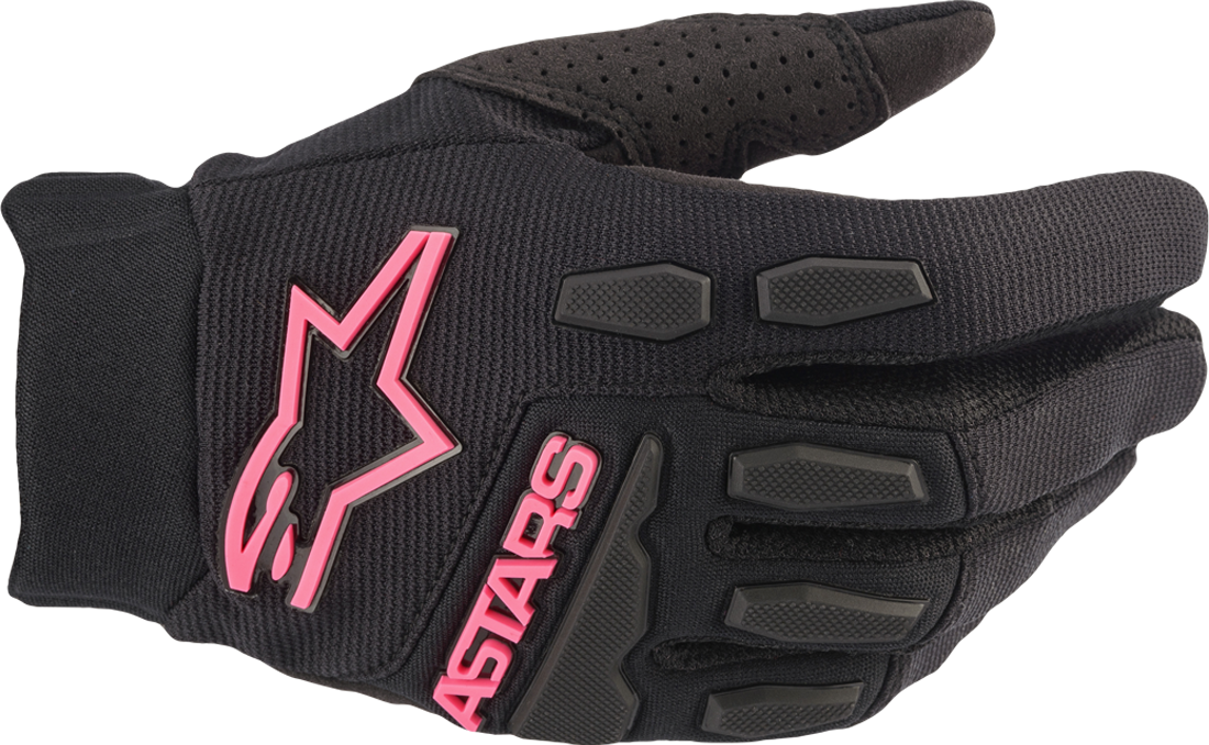 Alpinestars Guantes de Moto para Mujer  Stella Full Bore Negro-Rosa