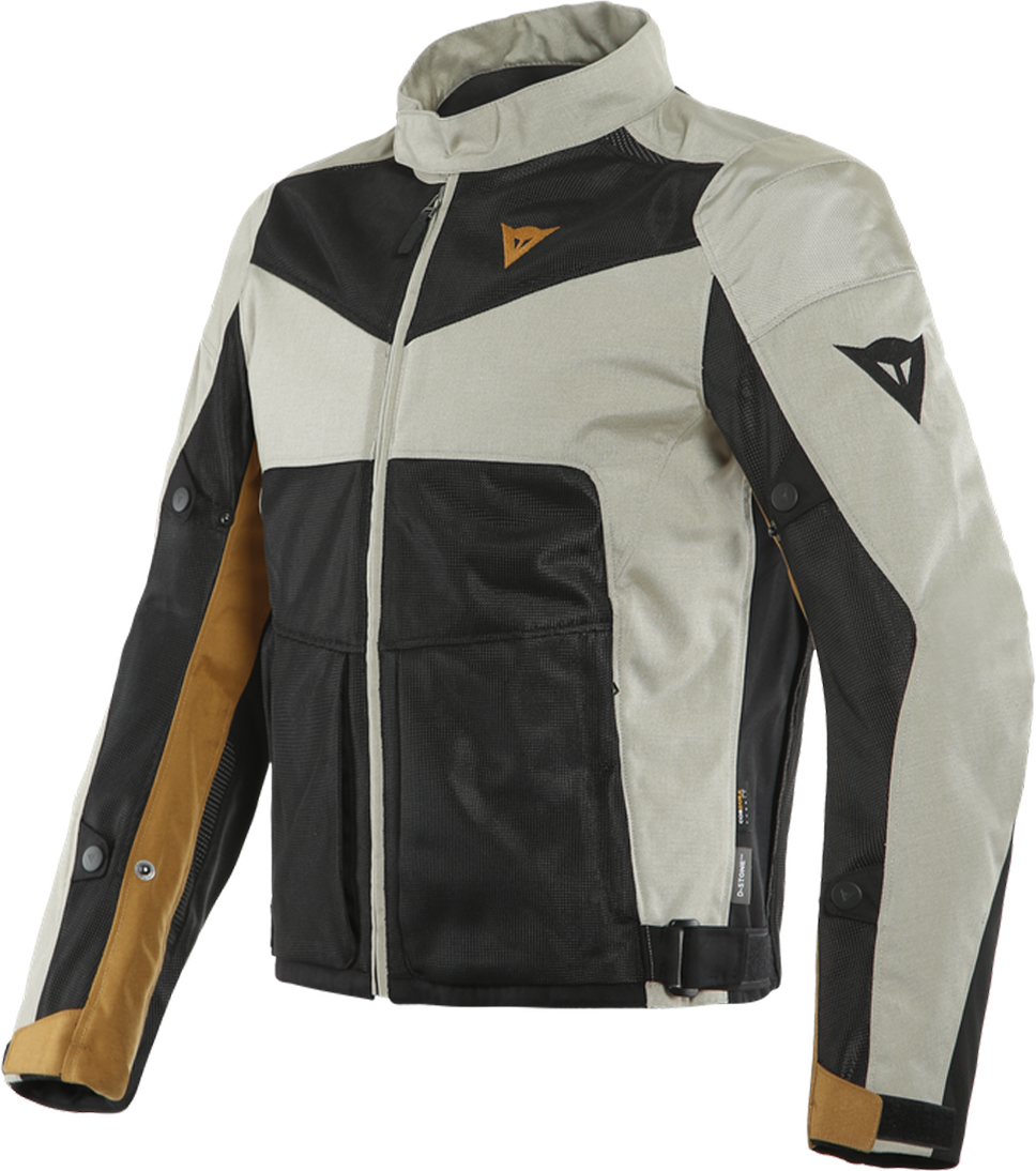 Dainese Chaqueta de Moto  Sauris 2 D-Dry Negro-Hueso-Marrón