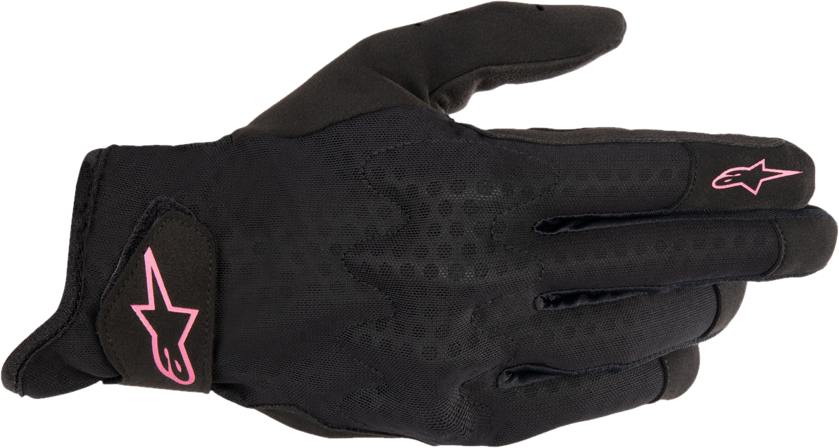 Alpinestars Guantes de Moto Mujer  Stated Air Negro-Amarillo-Rosa