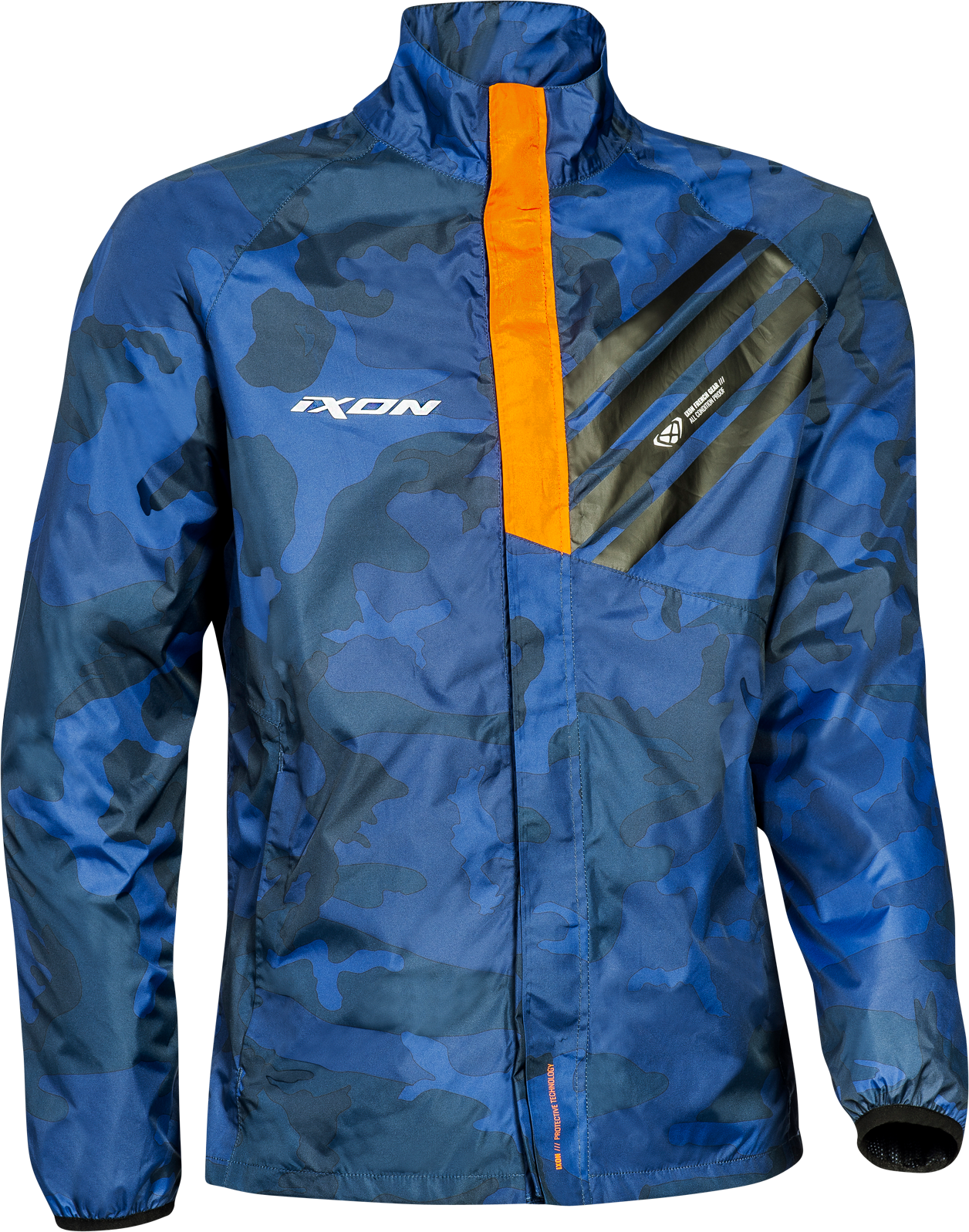 Ixon Chubasquero  Stripe Azul-Naranja