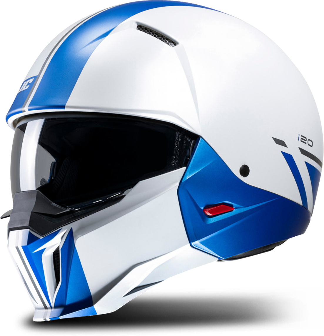 HJC Casco Jet  I20 Batol Blanco-Azul