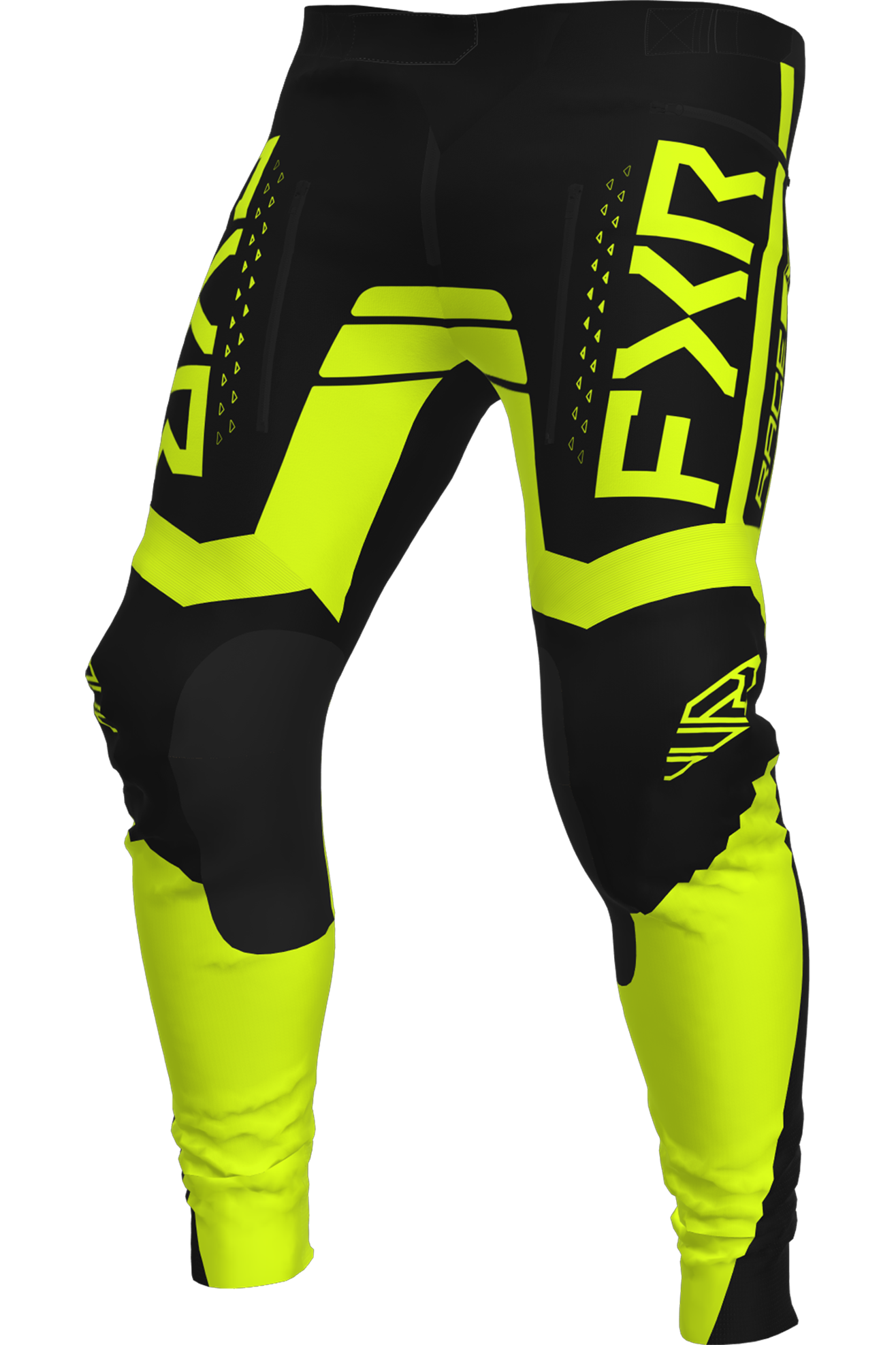 FXR Pantalones de Cross  Contender Negro-Hivis