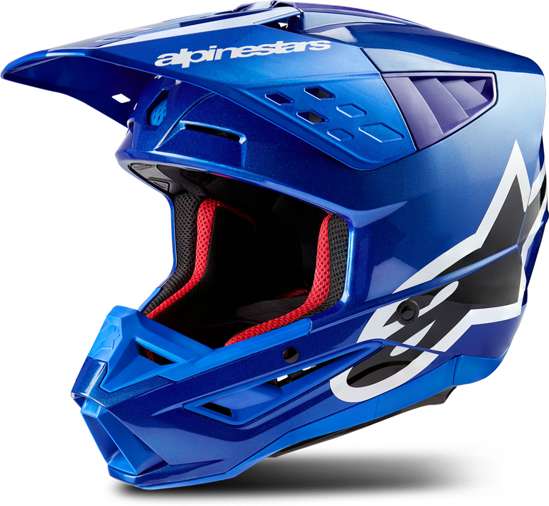 Alpinestars Casco de Cross  SM5 Corp Azul