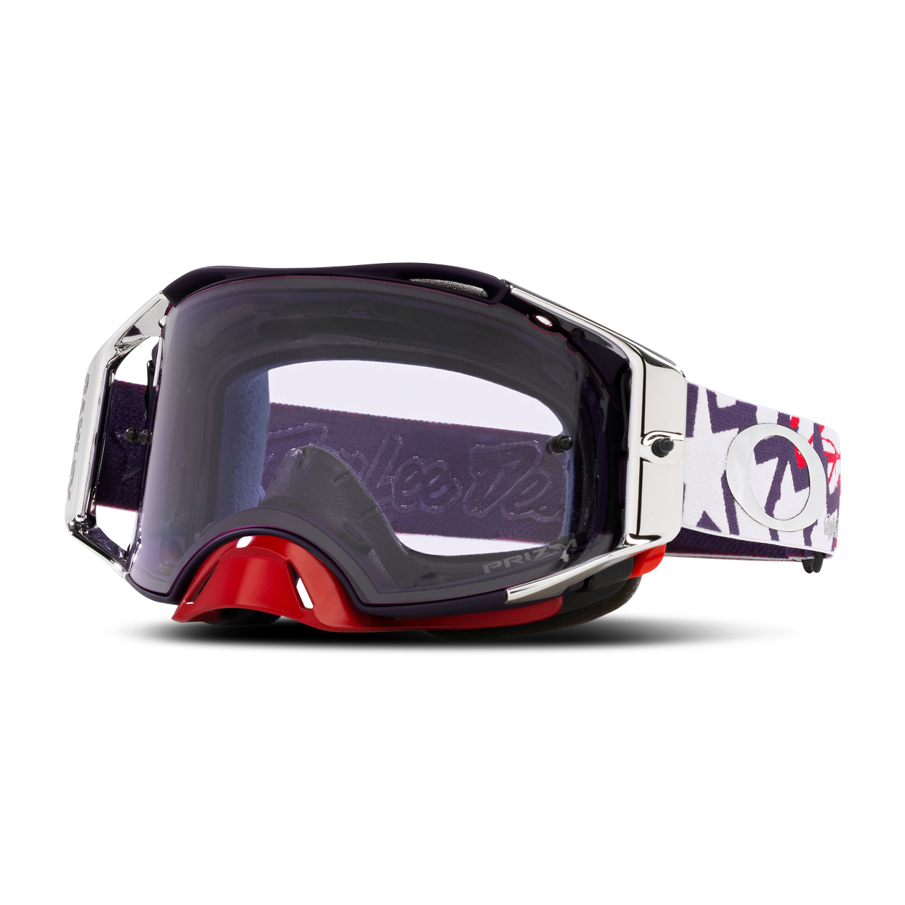 Oakley Gafas de Cross  Airbrake TLD Rojo-Blanco-Azul