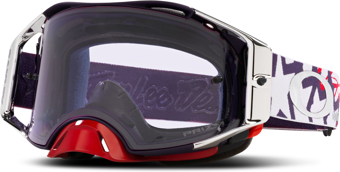 Oakley Gafas de Cross  Airbrake TLD Rojo-Blanco-Azul