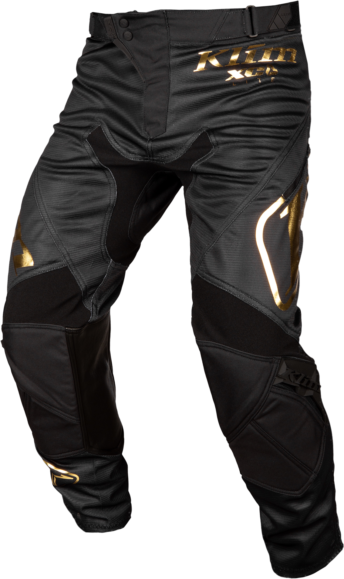 KLIM Pantalones de Cross para Niño  XC Lite Negro-Dorado