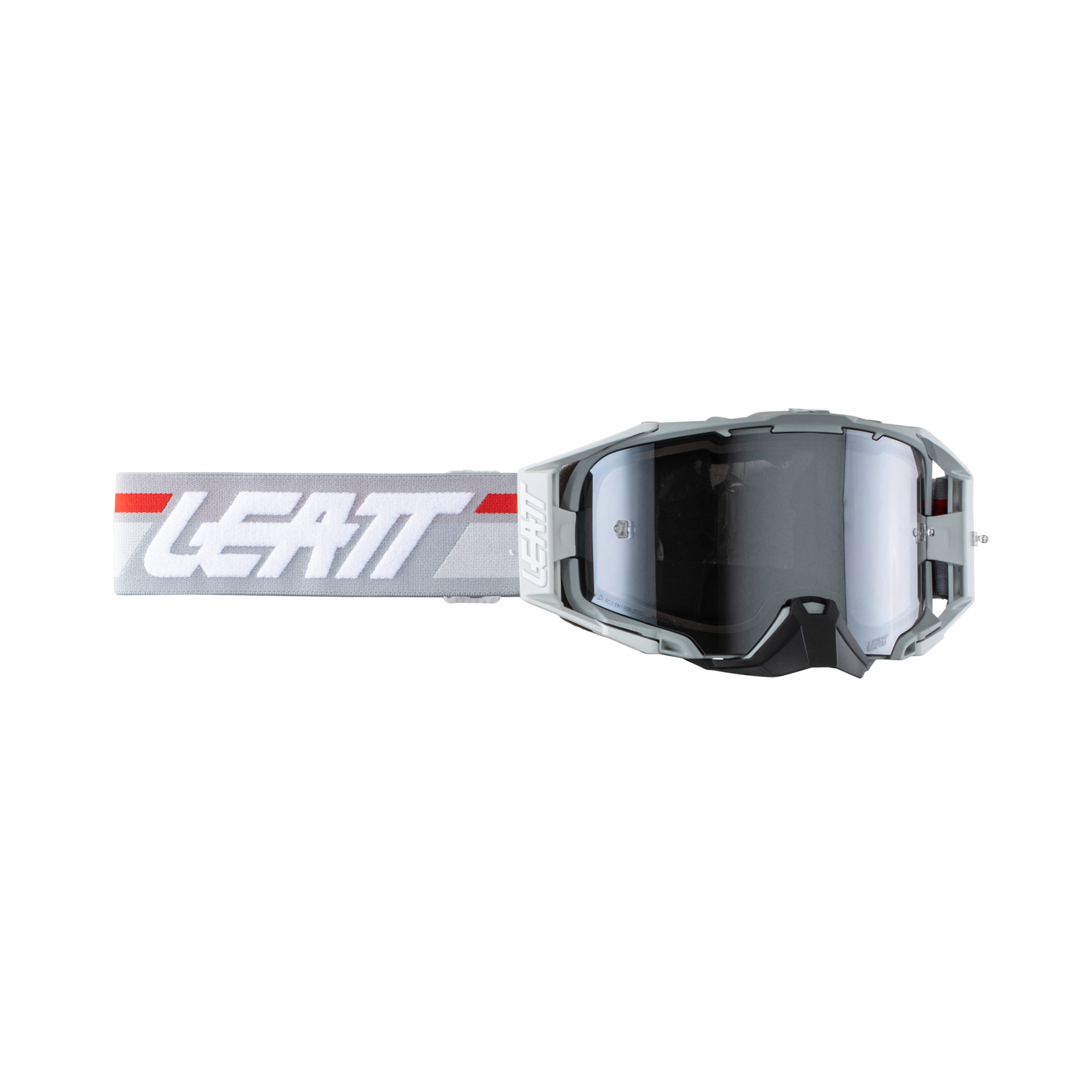 Leatt Gafas de Cross  Velocity 6.5 Iriz Plata Forjada 50%