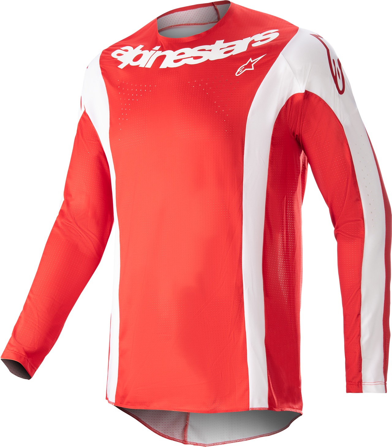 Alpinestars Camiseta de Cross  Techstar Arch Rojo Marte-Blanco