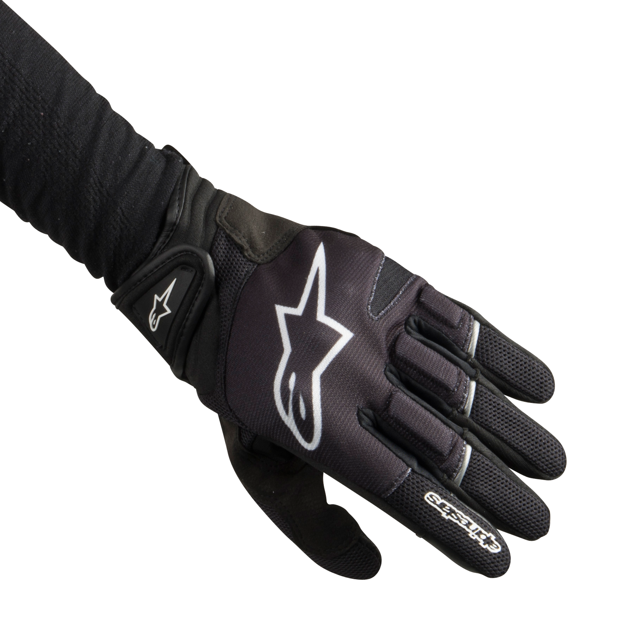 Alpinestars Guantes de Moto  Atom Negro-Blanco