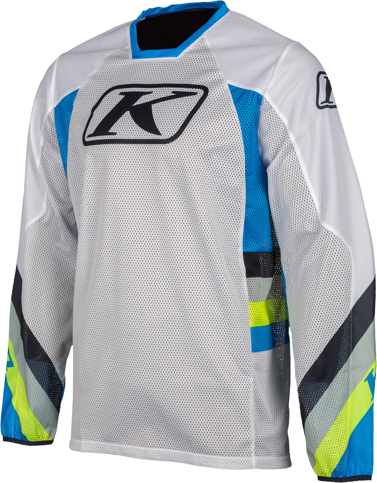 KLIM Camiseta de Cross  Mojave Azul Eléctrico