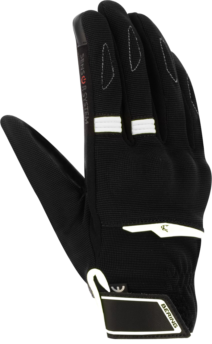 Bering Guantes de Moto  EVO Negro-Blanco