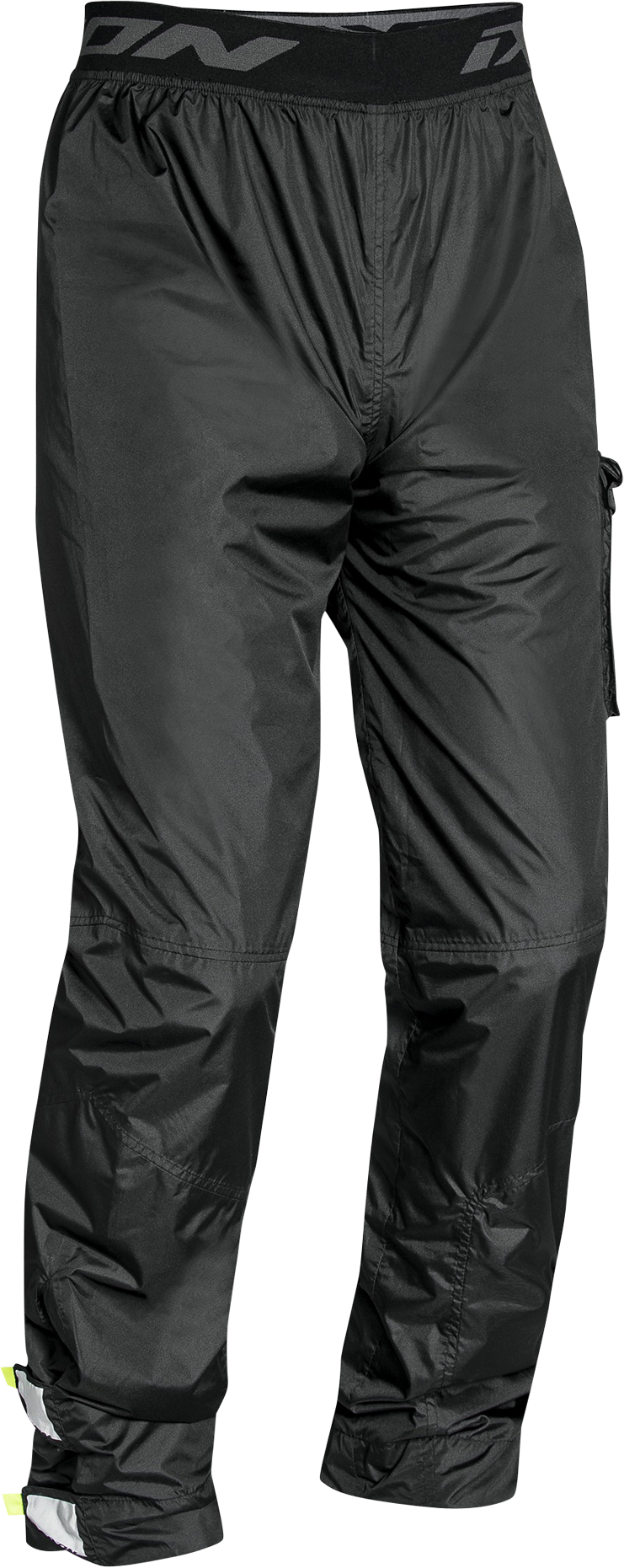 Ixon Pantalones Impermeables  Doorn Negro-Amarillo Brillante