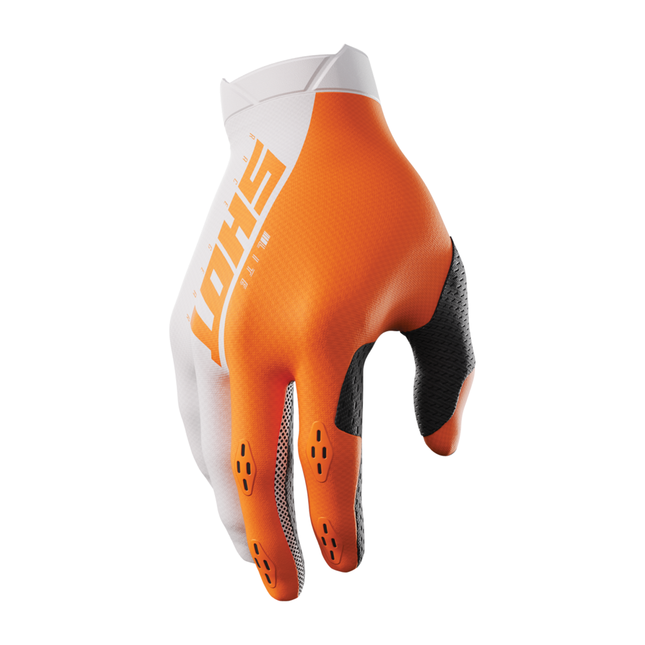 Shot Race Gear Guantes de Cross Shot Lite Naranja Neón