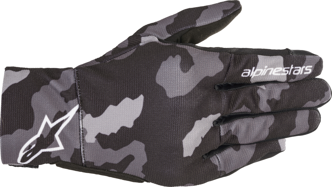 Alpinestars Guantes de Moto  Youth Reef Niño Negro-Gris-Camuflaje