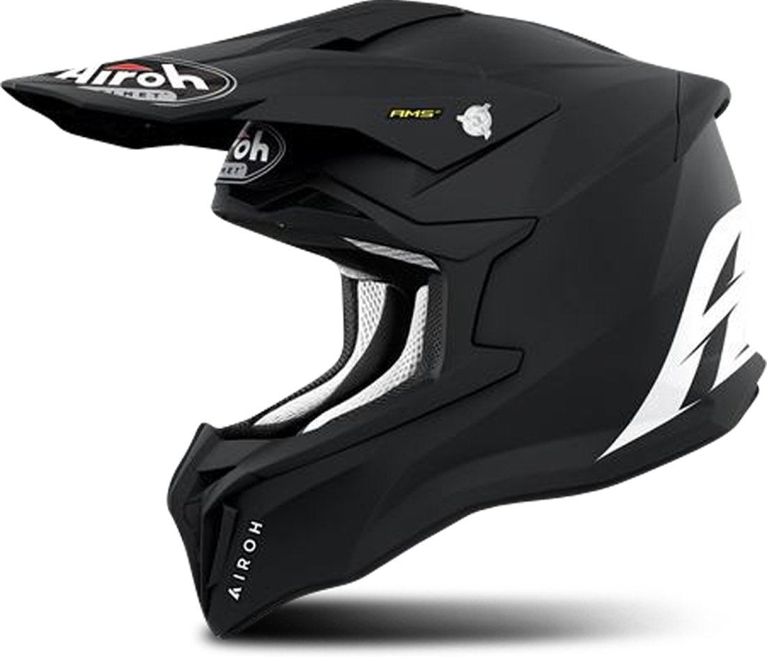 Airoh Casco de Cross  Strycker Negro