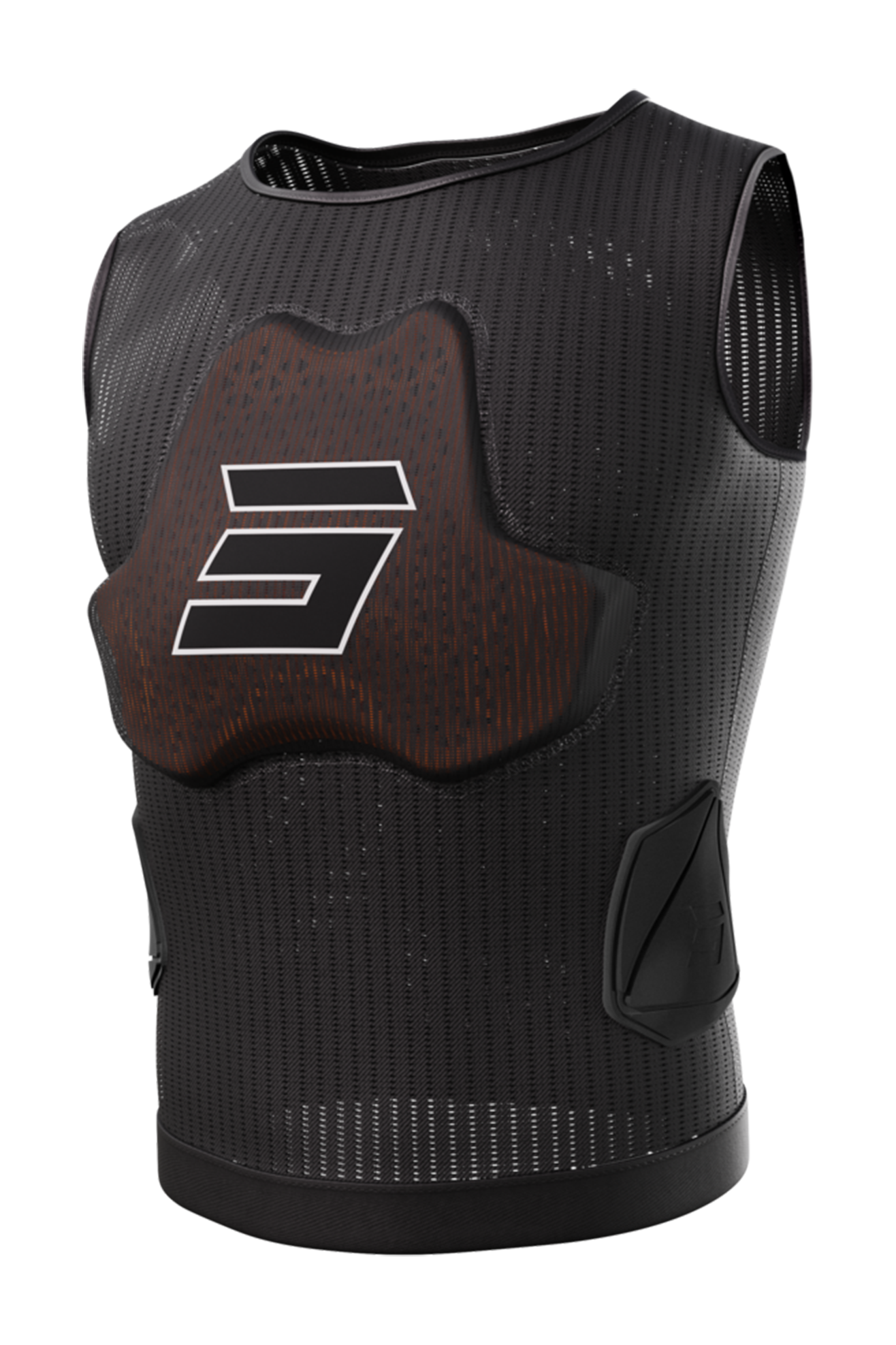 Shot Race Gear Protector de Pecho Shot Race D30 Negro