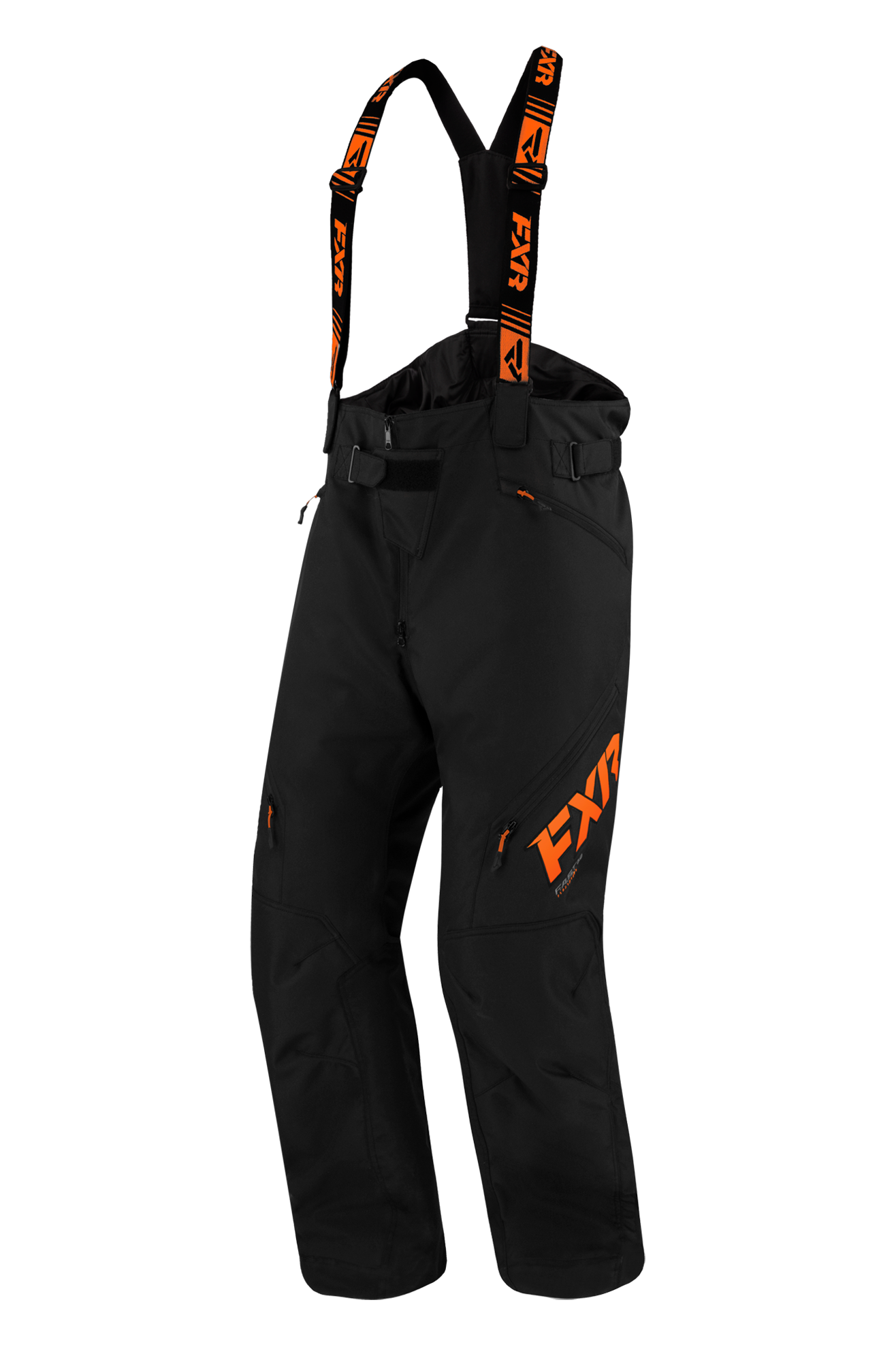 FXR Pantalones de Nieve  Clutch FX Negro-Naranja