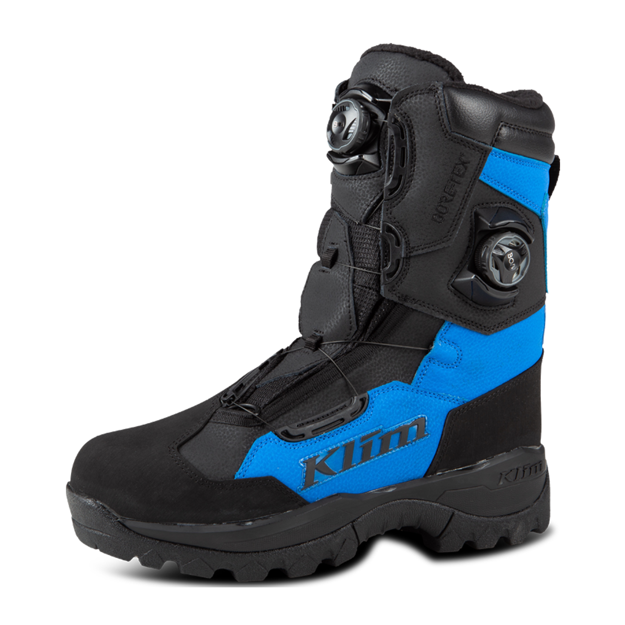 KLIM Botas de Moto  Adrenaline Pro GTX BOA Negro-Azul Limonada Eléctrica