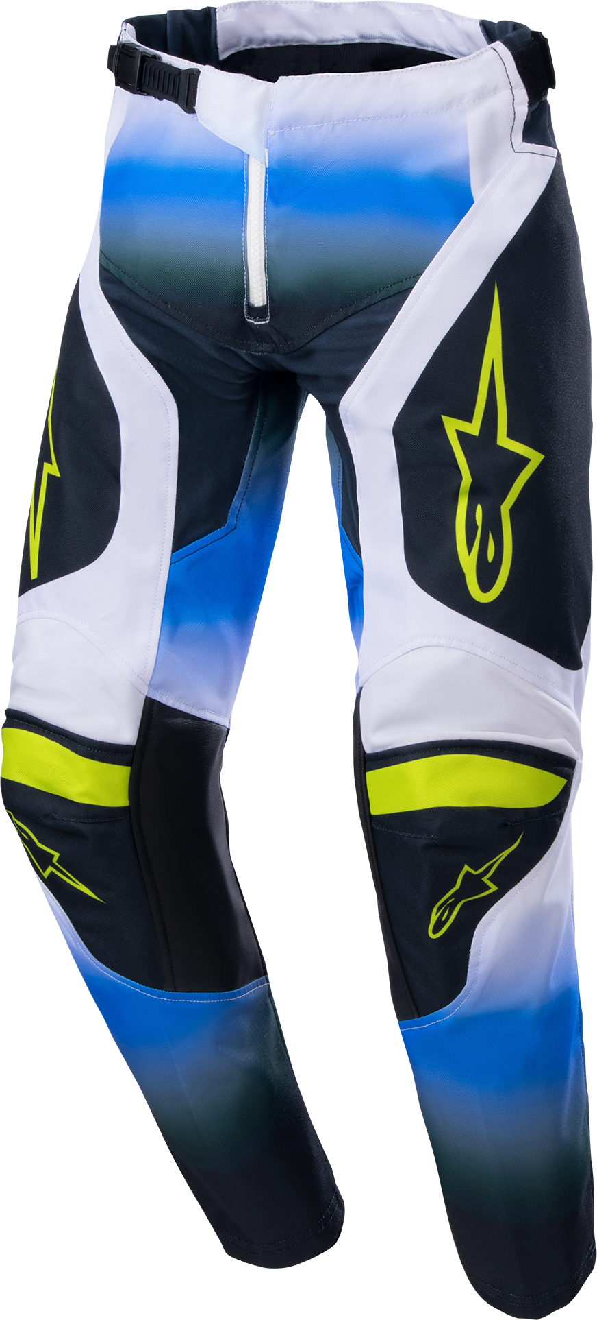 Alpinestars Pantalones de Cross Niño  Racer Push Azul Ucla-Blanco