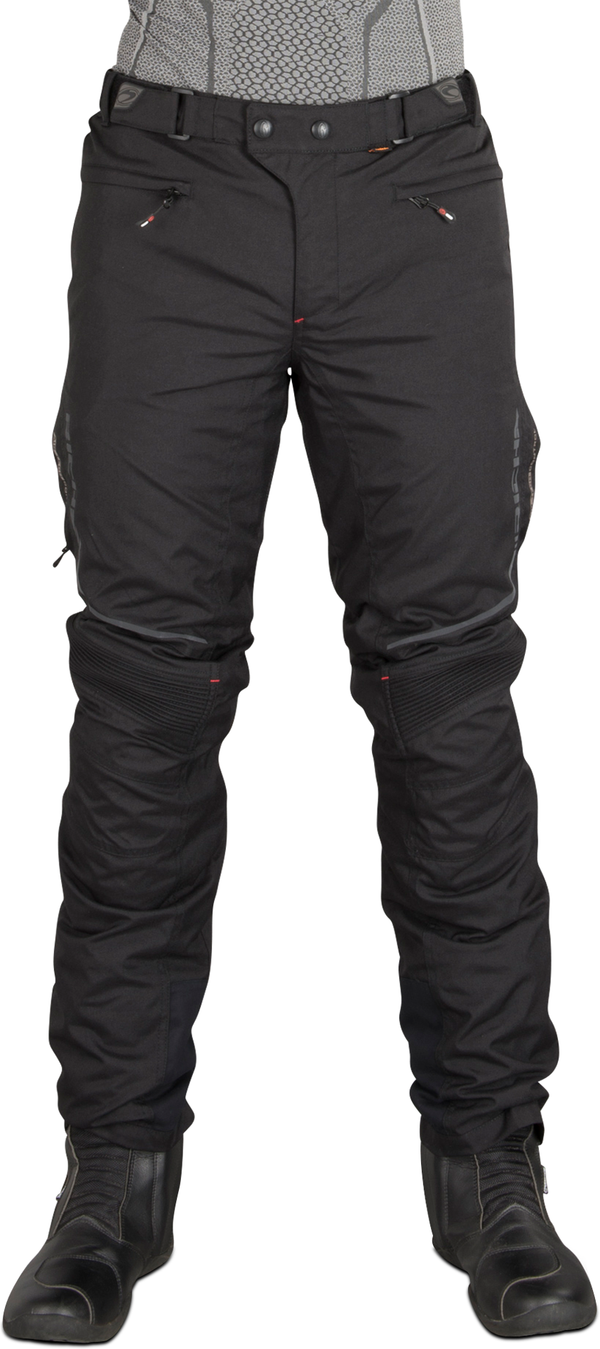 Richa Pantalones de Moto  Colorado Largos Negros