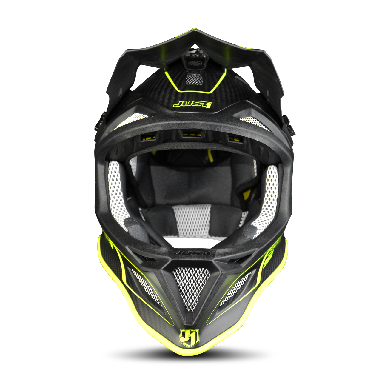 Just1 Casco de Cross  JDH Mips® Elements Amarillo