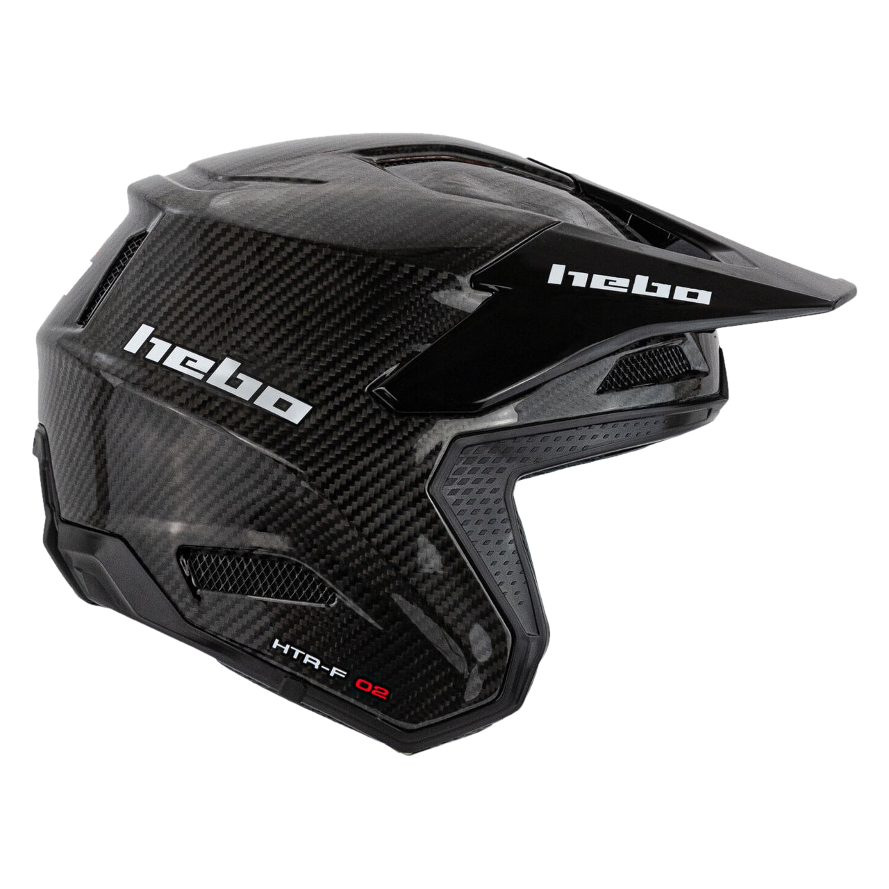 Hebo Casco  Zone Race Trial Negro